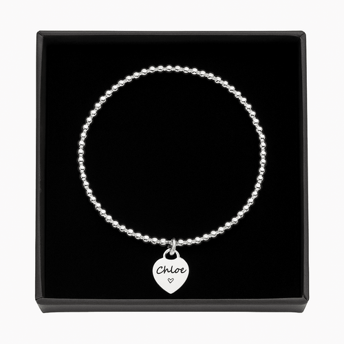 Cuentas de Plata Charm Heart - nativosjewelry