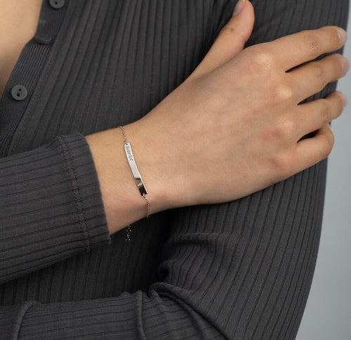 Esclava dama personalizada - nativosjewelry