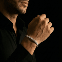 Thumbnail for Espiga Firmeza 3.5mm — Silver Bracelet 950 - nativosjewelry
