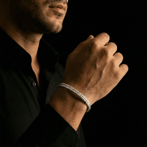 Espiga Firmeza 3.5mm — Silver Bracelet 950 - nativosjewelry