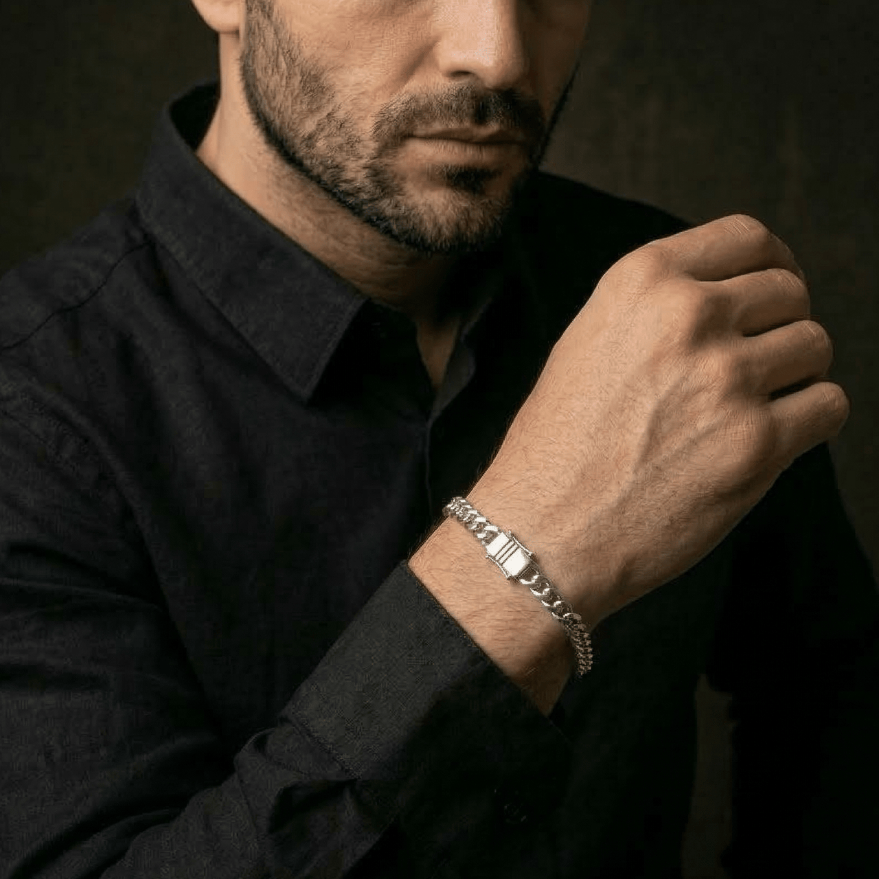 Lomo Clásico 5mm — Silver Bracelet 950 (21cm / 8”) - nativosjewelry