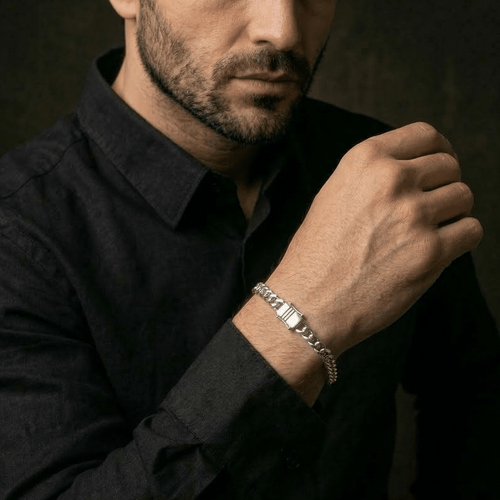 Lomo Clásico 5mm — Silver Bracelet 950 (21cm / 8”) - nativosjewelry