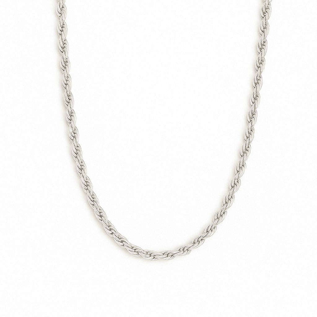 Cadena Rope 3 mm — Plata 950 - nativosjewelry