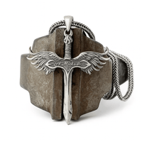 Thumbnail for Espada de San Miguel — Plata 950 - nativosjewelry