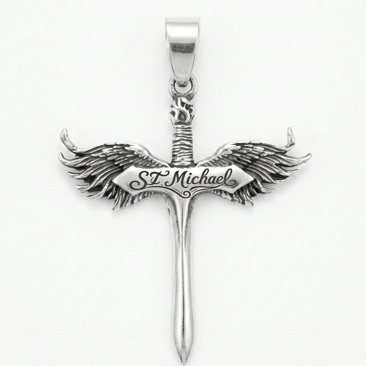 Espada de San Miguel — Plata 950 - nativosjewelry