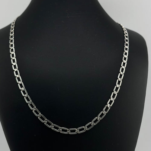 Cadena de Plata 950 Hexagonal 3mm - nativosjewelry