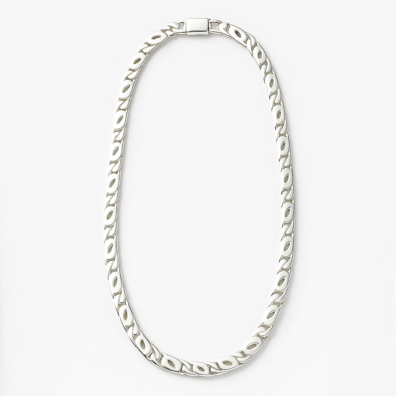 Cadena de Plata ley 950 Mónaco 7MM - nativosjewelry