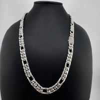 Thumbnail for Collar Figaro con broche Iced - nativosjewelry