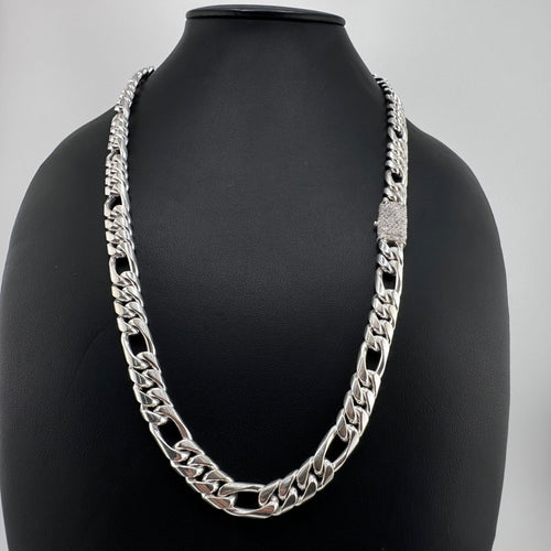 Collar Figaro con broche Iced - nativosjewelry