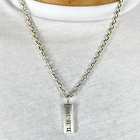 Thumbnail for Collar Forcet con Placa Grabada - nativosjewelry
