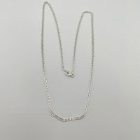 Thumbnail for Collar Mariner minimalista de Plata - nativosjewelry