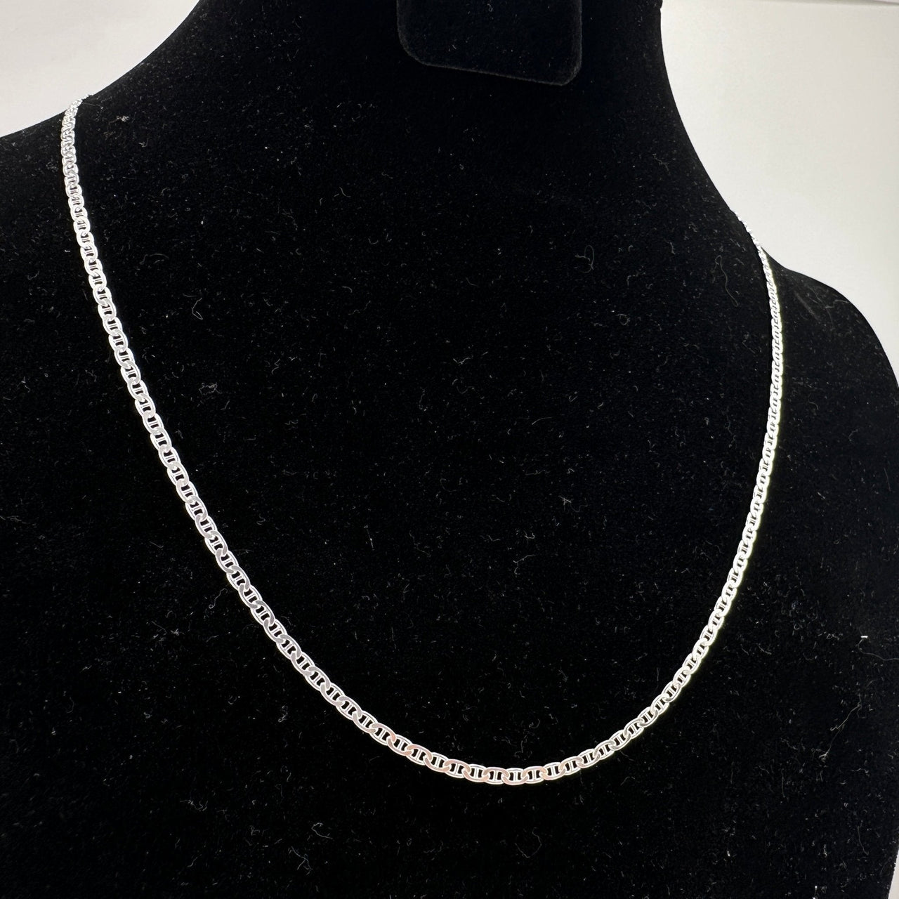 Collar Mariner minimalista de Plata - nativosjewelry
