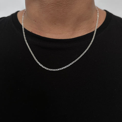 Collar Mariner minimalista de Plata - nativosjewelry
