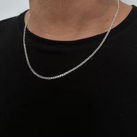 Thumbnail for Collar Mariner minimalista de Plata - nativosjewelry