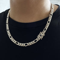 Thumbnail for Figaro Chain Onix 7mm - nativosjewelry