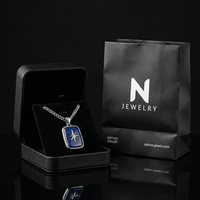Thumbnail for Lapislazuli Renacer — Silver Necklace 950 (55cm) - nativosjewelry