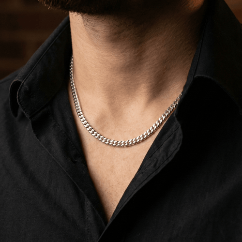 Lomo de Corvina 4.5 mm — Cadena Plata 950 - nativosjewelry