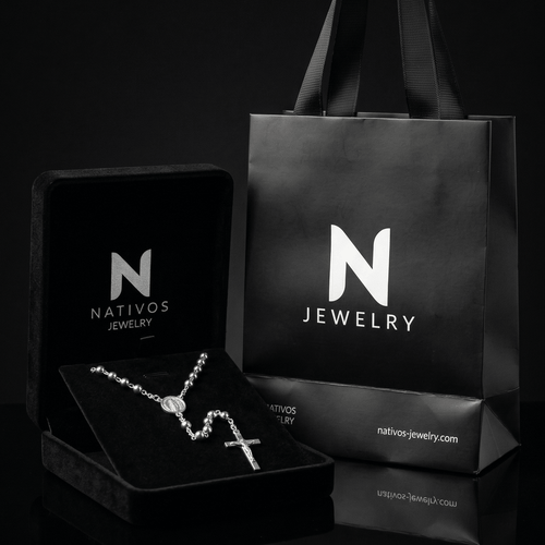 Rosario de Plata 950 70cm - nativosjewelry
