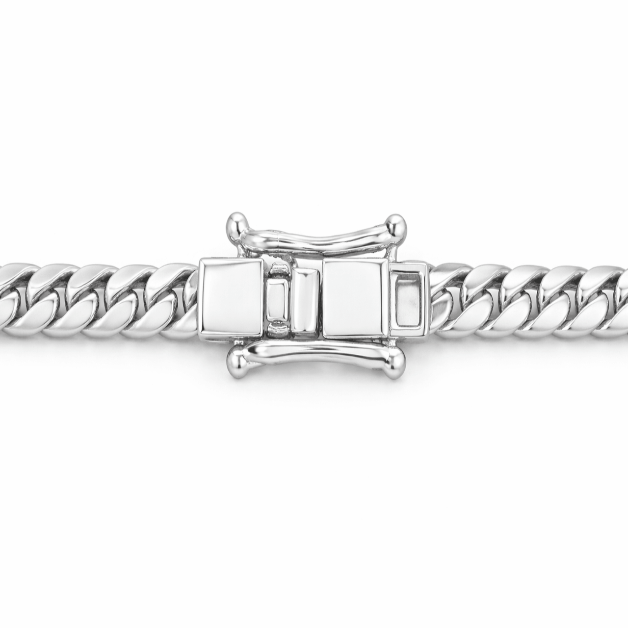 Set Lomo Presencia 6mm — Silver Chain & Bracelet 950 - nativosjewelry