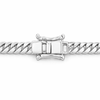 Thumbnail for Set Lomo Presencia 6mm — Silver Chain & Bracelet 950 - nativosjewelry