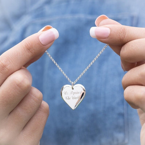 Collar Love Personalizado de Plata 950 - nativosjewelry