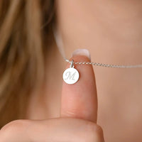 Thumbnail for Collar con Inicial en Plata 950 - nativosjewelry