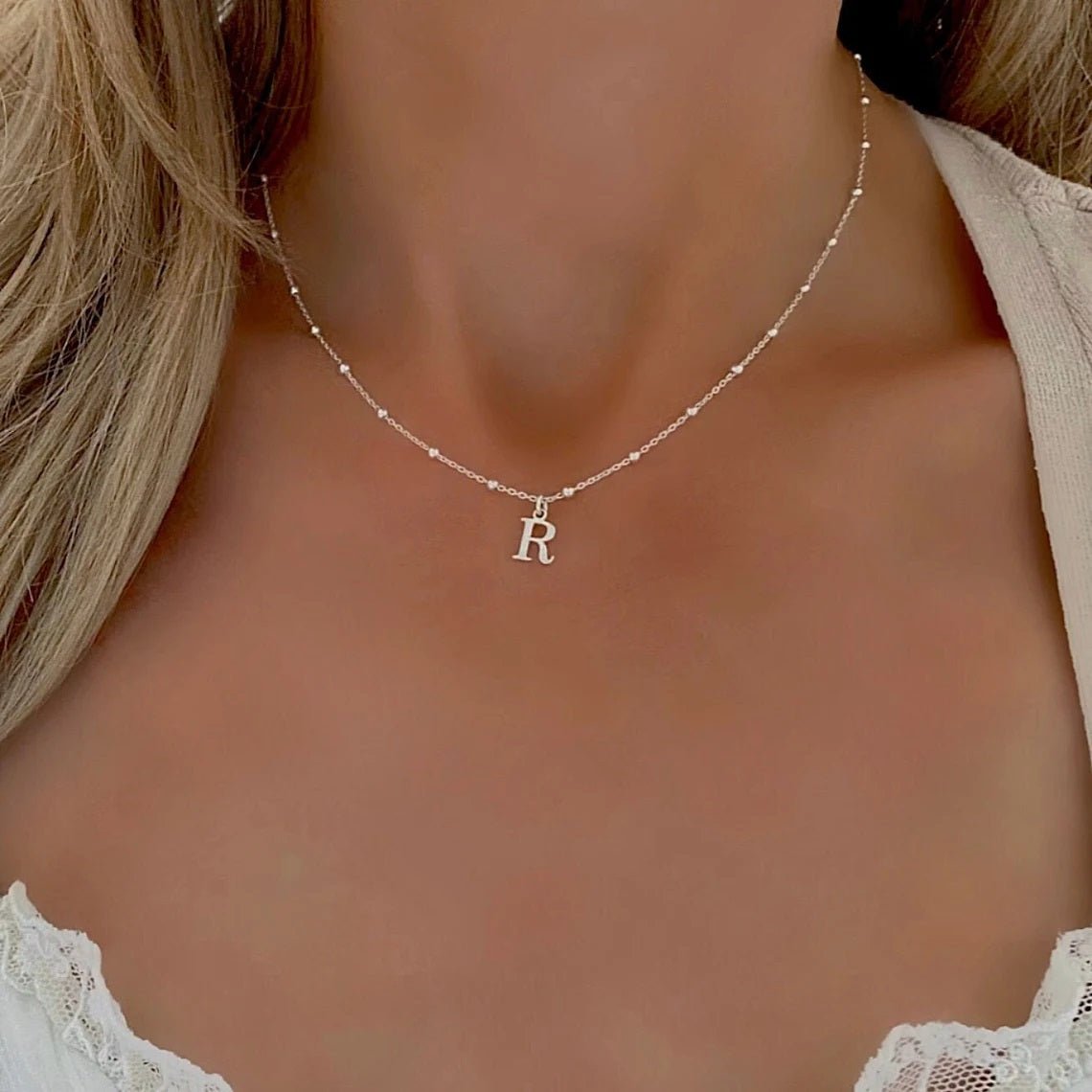 Collar con tu Inicial - nativosjewelry
