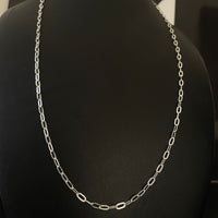 Thumbnail for Cadena de Plata 925 modelo eslabón - nativosjewelry