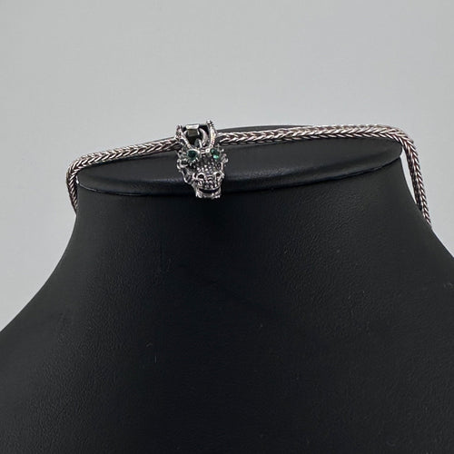 Cadena espiga con dije dragón - nativosjewelry