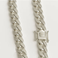 Thumbnail for Cadena Miami Cuban Maciza Plata Pura 999 – 16mm - nativosjewelry