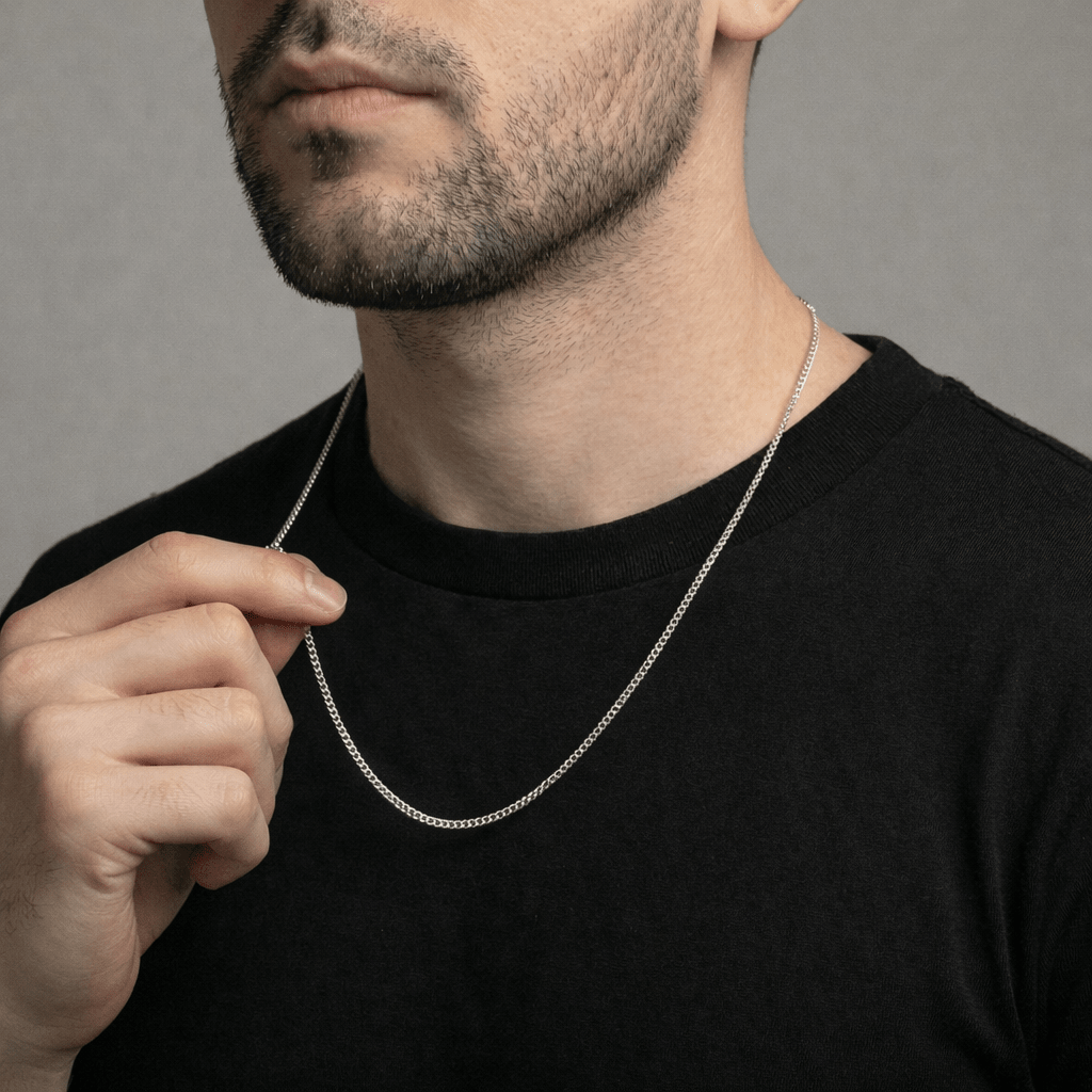 Cadena Microlomo de Plata 925 – Minimalismo Atemporal - nativosjewelry