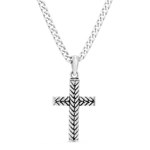 Cadena y Cruz Celta de Plata 950 - nativosjewelry