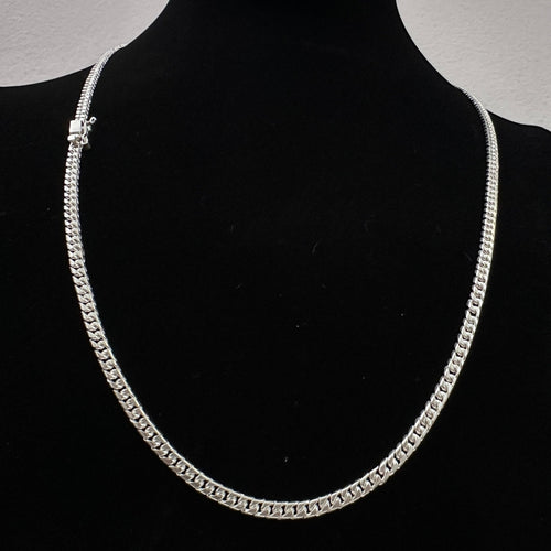 Cadena y Cruz Celta Rubí de Plata ley 950 - nativosjewelry