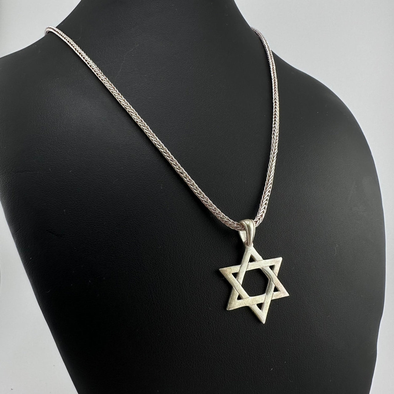 Collar con dije Estrella de David - nativosjewelry