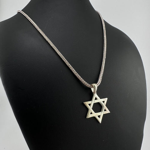 Collar con dije Estrella de David - nativosjewelry