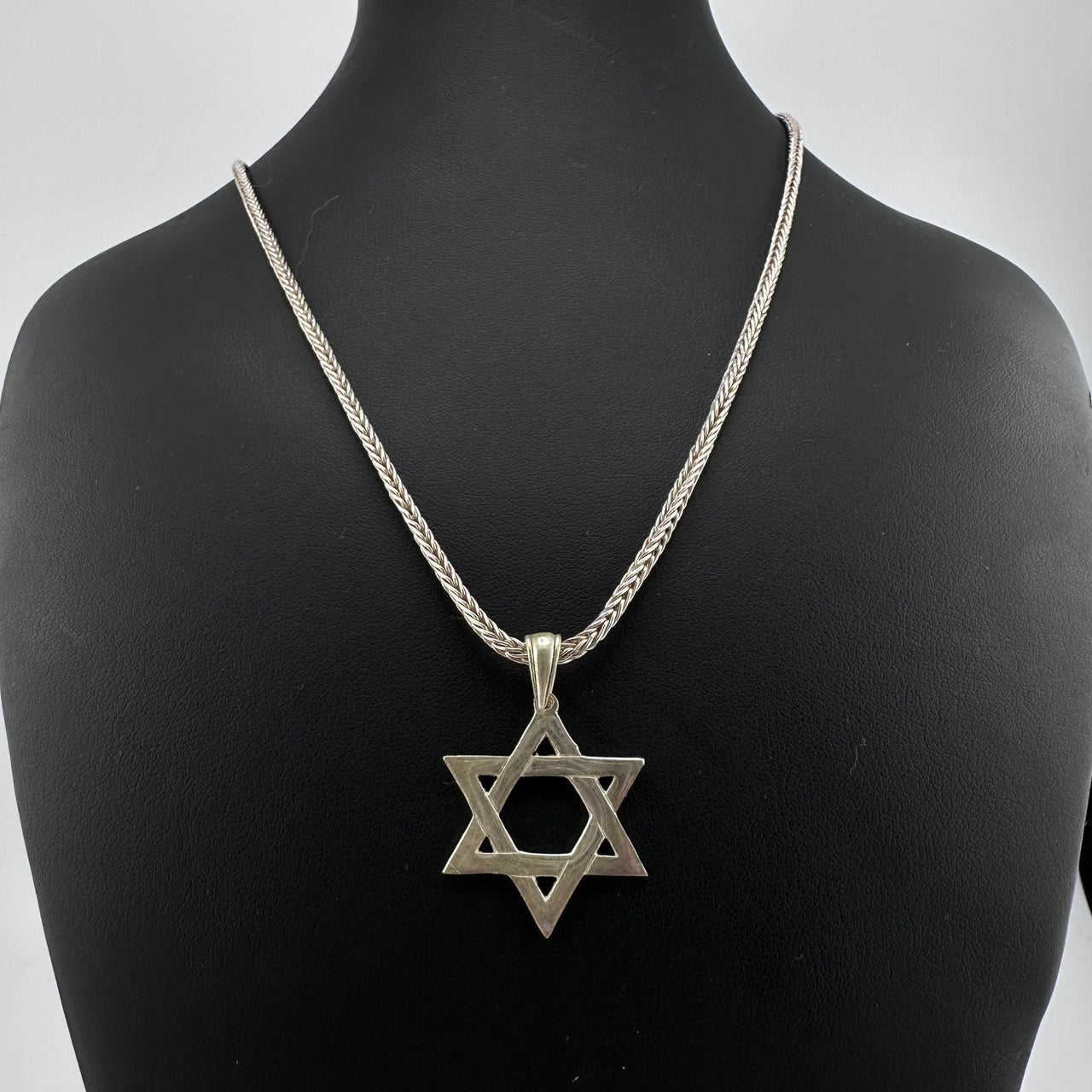 Collar con dije Estrella de David - nativosjewelry