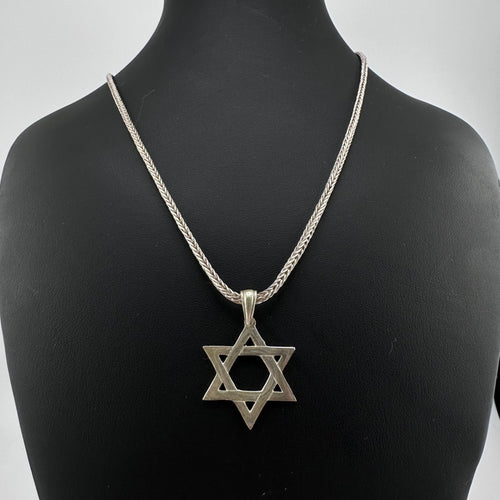 Collar con dije Estrella de David - nativosjewelry