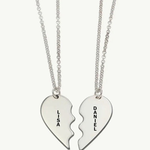 Collar Corazón de Parejas - nativosjewelry