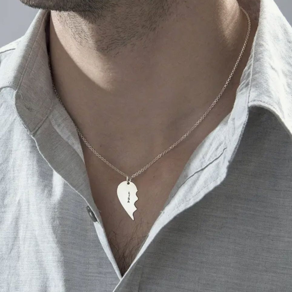 Collar Corazón de Parejas - nativosjewelry