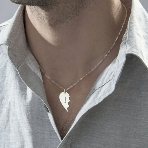 Collar Corazón de Parejas - nativosjewelry