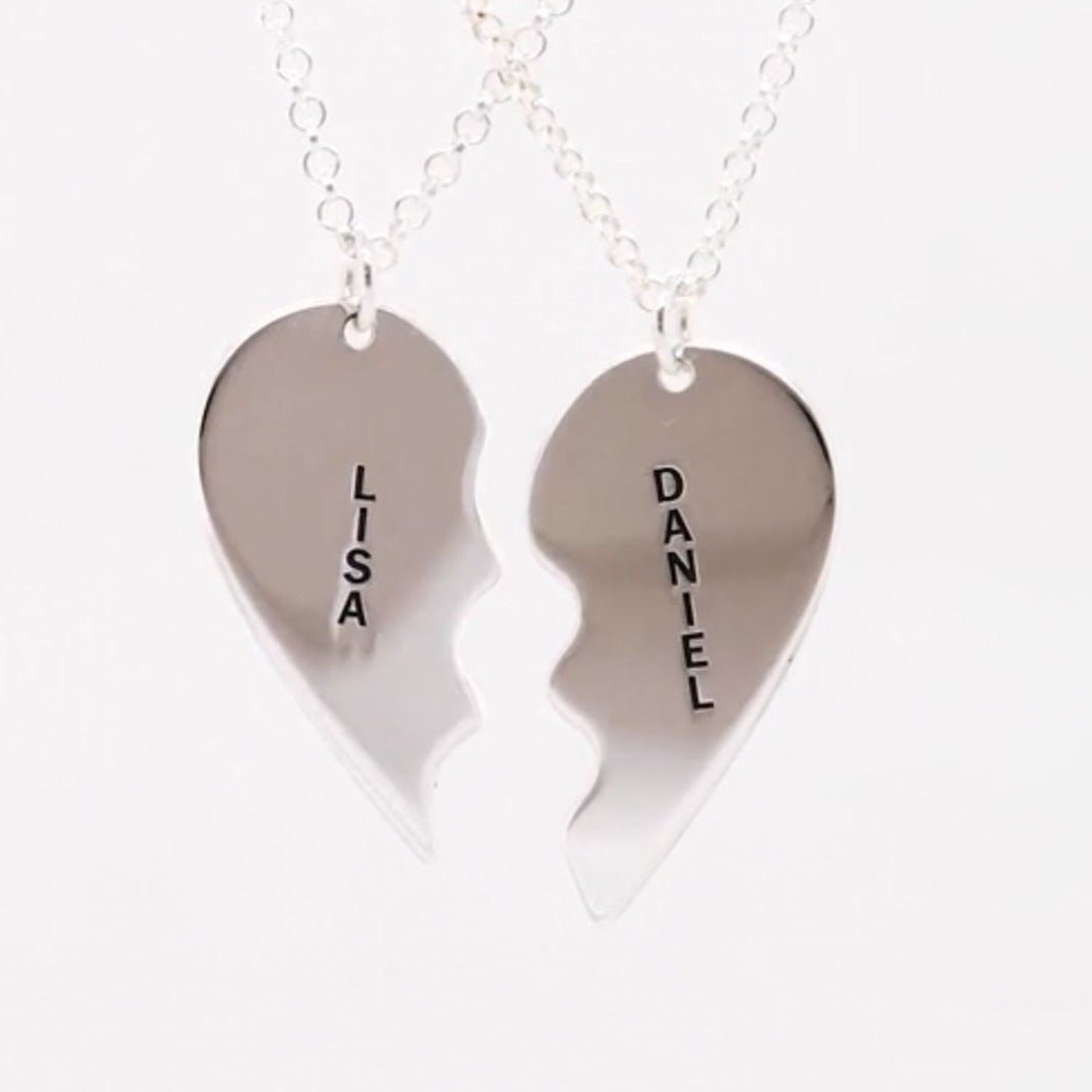 Collar Corazón de Parejas - nativosjewelry