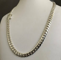 Thumbnail for Collar Eslabones Cubanos Plata 999 11mm - nativosjewelry