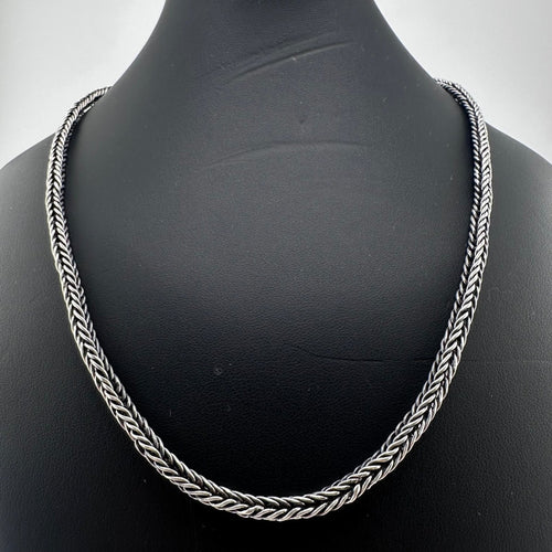 Collar Espiga 4mm Plata 950 - nativosjewelry
