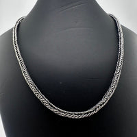 Thumbnail for Collar Espiga 4mm Plata 950 - nativosjewelry