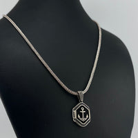 Thumbnail for Collar Espiga con dije Ancla - nativosjewelry