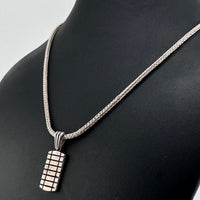 Thumbnail for Collar Espiga con placa minimalista - nativosjewelry