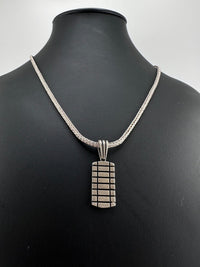 Thumbnail for Collar Espiga con placa minimalista - nativosjewelry