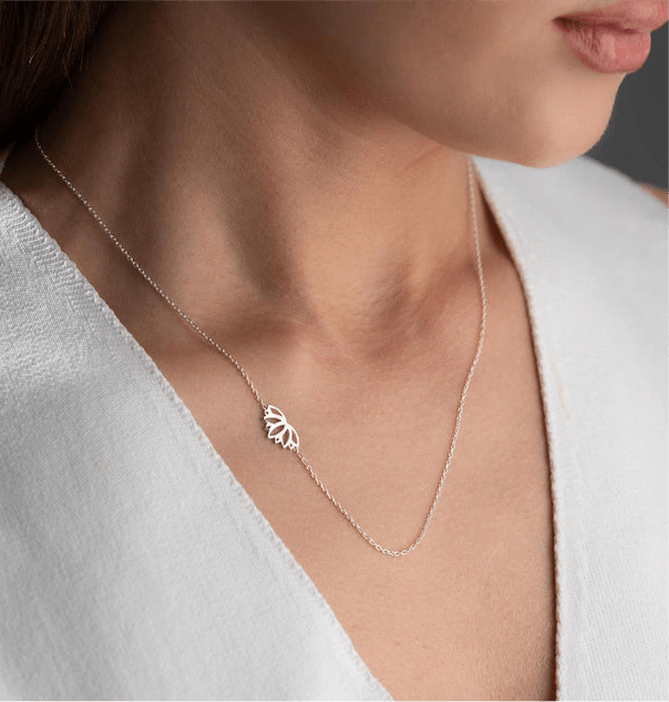 Collar Flor de Loto - nativosjewelry