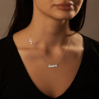 Thumbnail for Collar infinito con nombre personalizado - nativosjewelry