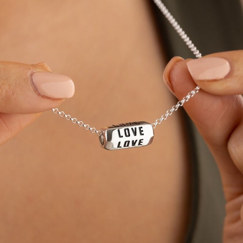 Collar Love de Plata 950 - nativosjewelry